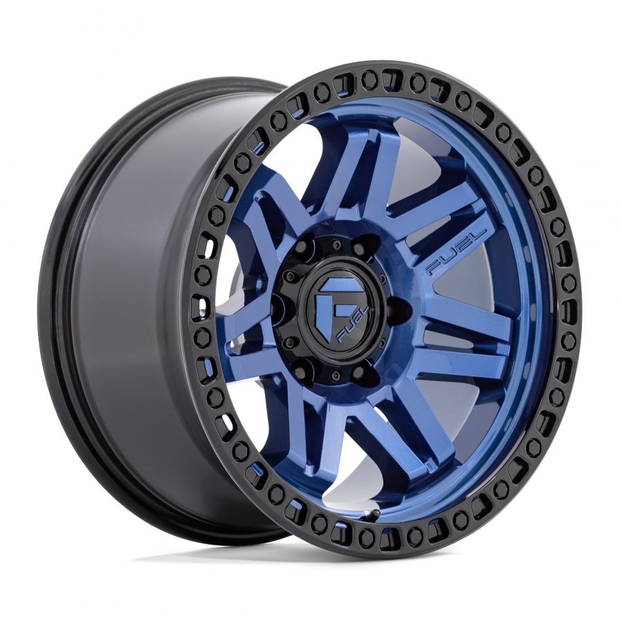Fuel Wheels<br>Syndicate Dark Blue Black Lip (17x9)